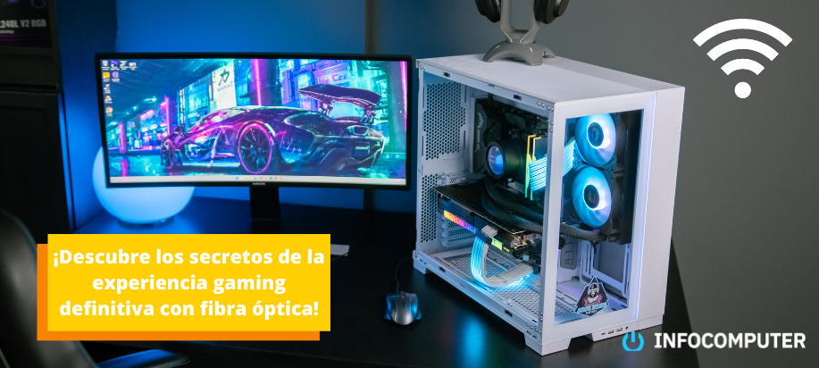 ¡Descubre los secretos de la experiencia gaming definitiva con fibra óptica!
